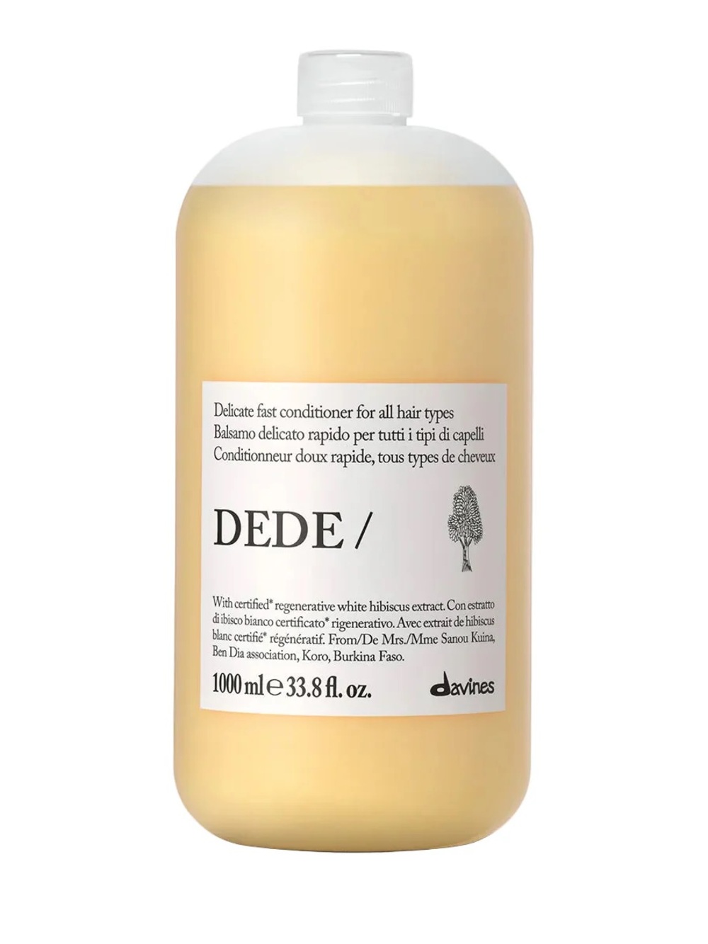 Davines DEDE Conditioner (Newly Repackaged) and New Liter Pump
